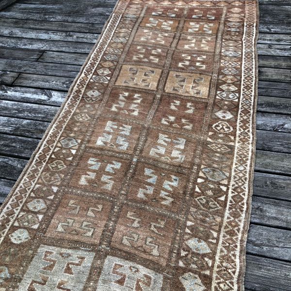 4x13 Brown Vintage Runner