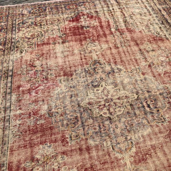 9x12 Distressed Vintage Rug