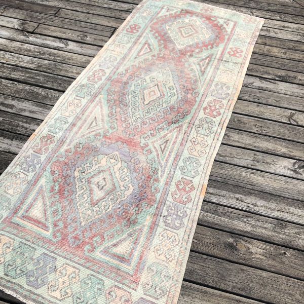 4x9 Pink Vintage Runner