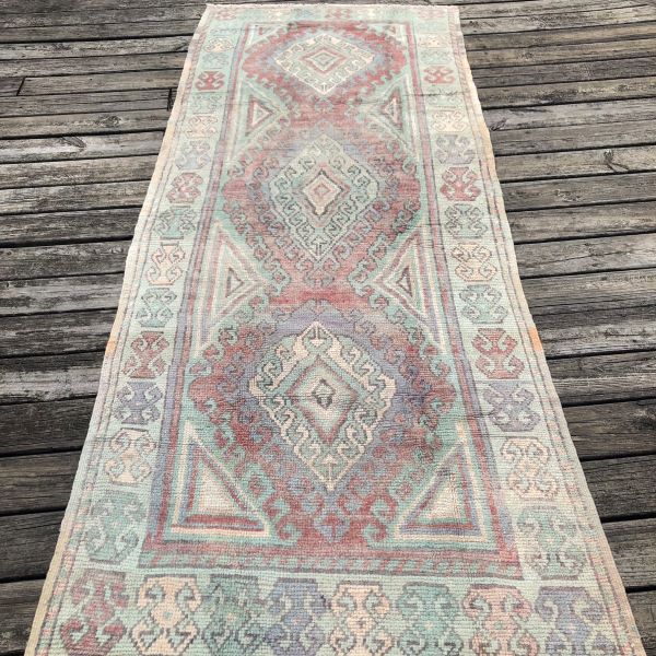 4x9 Pink Vintage Runner