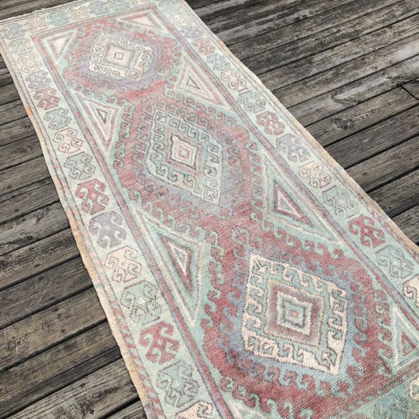4x9 Pink Vintage Runner
