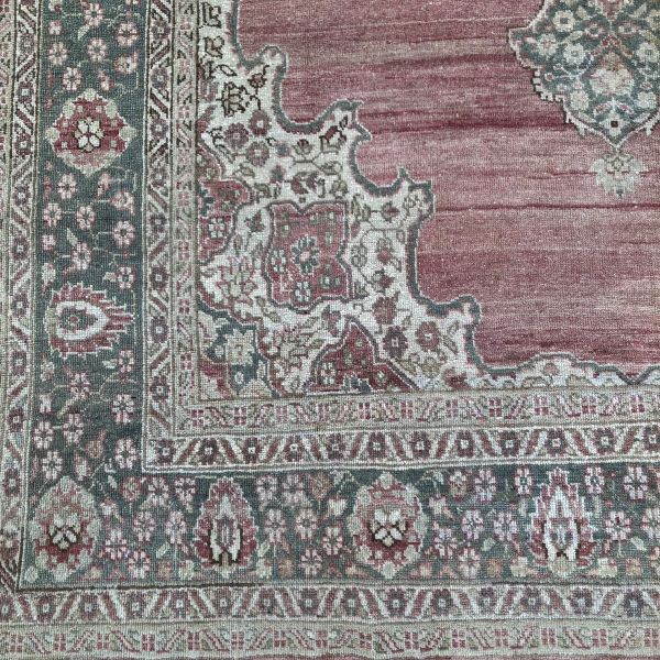7x10 Berry Pink Vintage Rug