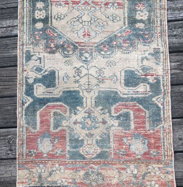 2x9 Worn Runner Rug