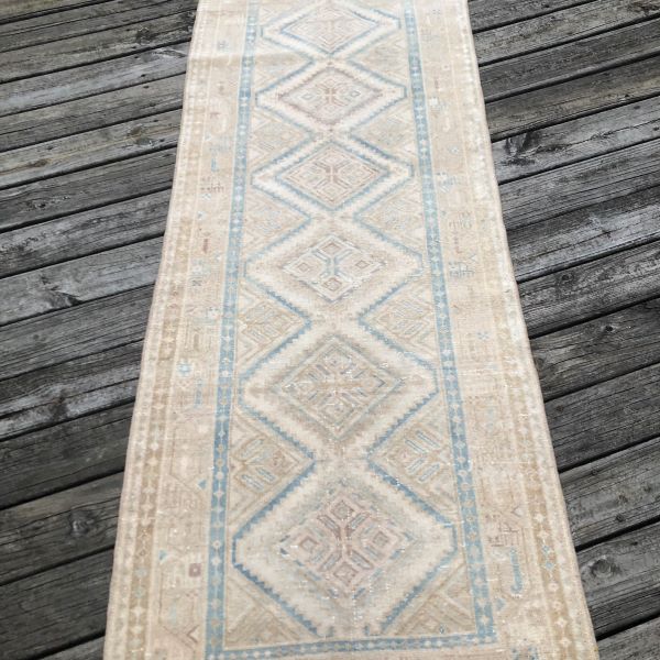 3x10 Worn Runner Rug 