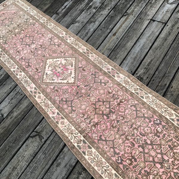 3x10 Pink Runner Rug