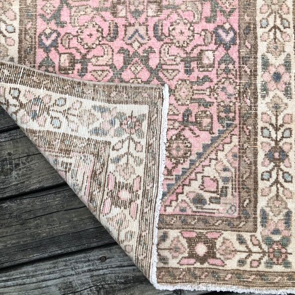 3x10 Pink Runner Rug 