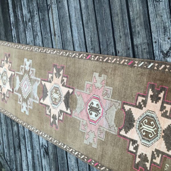 3x12 Brown Vintage Runner