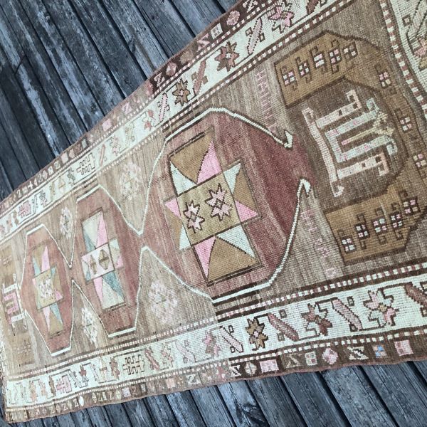4x10 Brown Vintage Runner