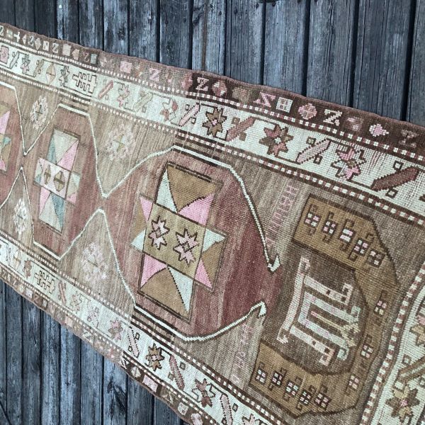 4x10 Brown Vintage Runner