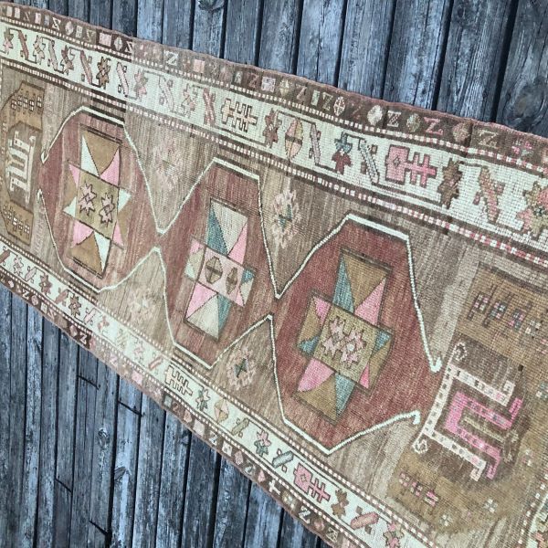4x10 Brown Vintage Runner