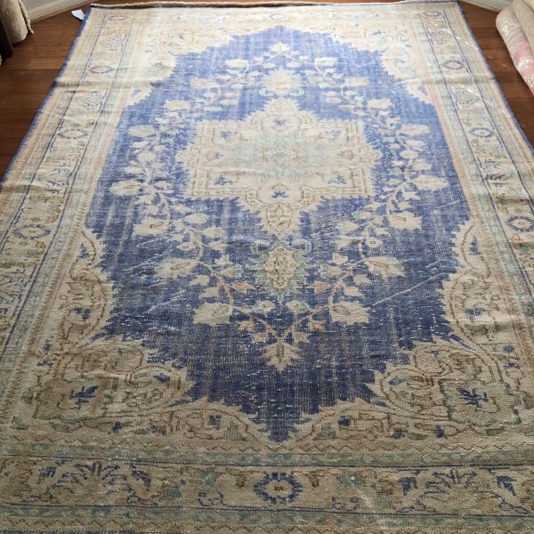 7x10 Blue Gördes Rug