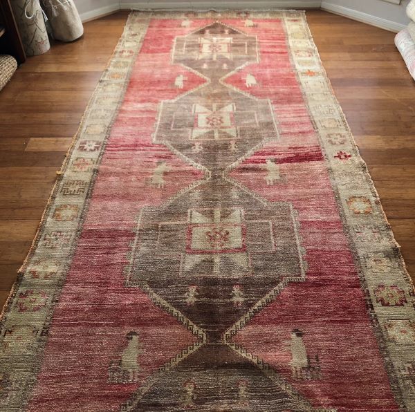 5x14 Red Vintage Runner