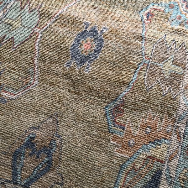 6x7 Beige Oushak Rug