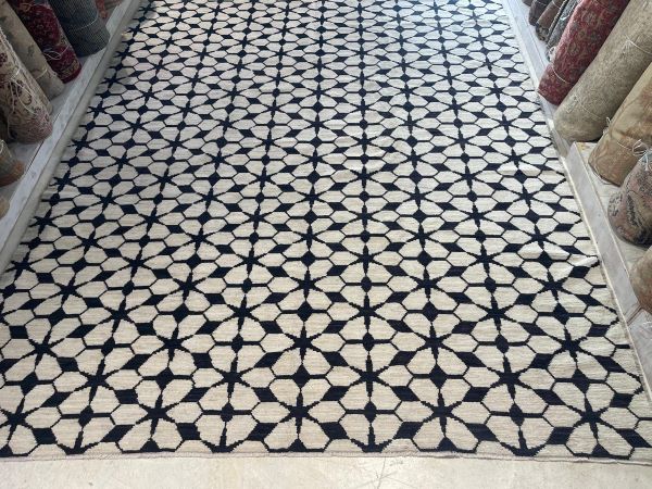 9x12 Floral Modern Rug