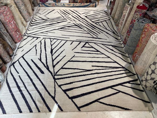 8x10 Abstract Modern Rug