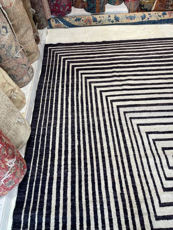 9x12 Geometric Modern Rug