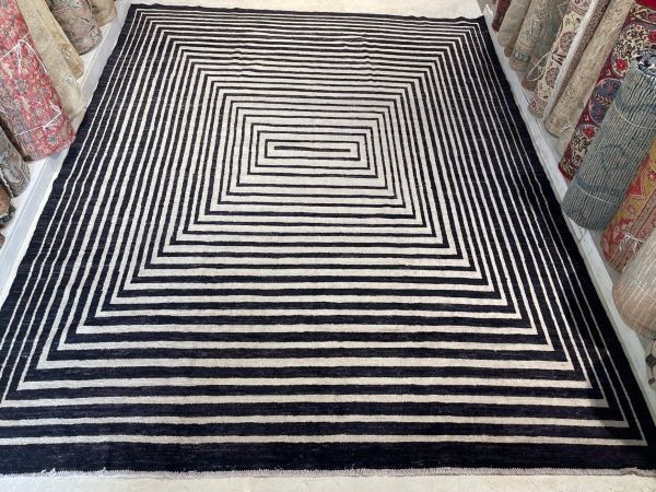 9x12 Geometric Modern Rug