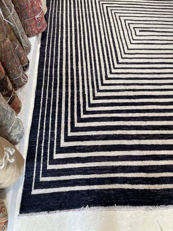 9x12 Geometric Modern Rug