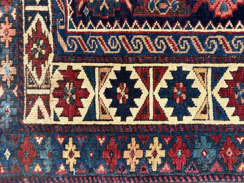 3x4 Blue Kazak Rug