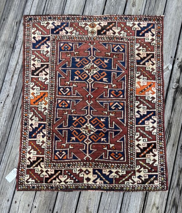 3x4 Antique Turkish Rug 
