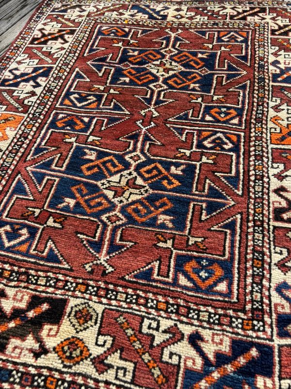 3x4 Antique Turkish Rug 