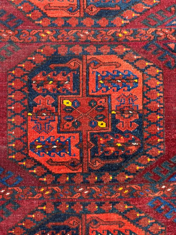 4x5  Antique Ersari Rug 