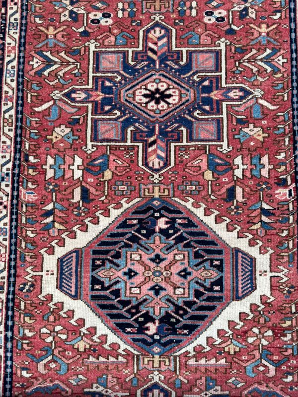 5x13 Vintage Heriz Runner Rug