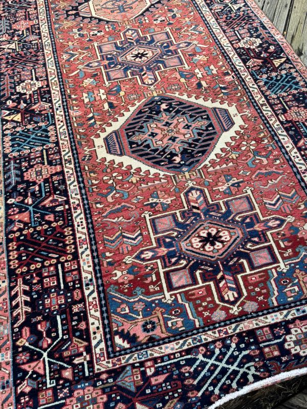 5x13 Vintage Heriz Runner Rug