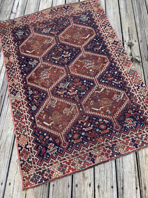 4x5  Brown Kaskai Rug 