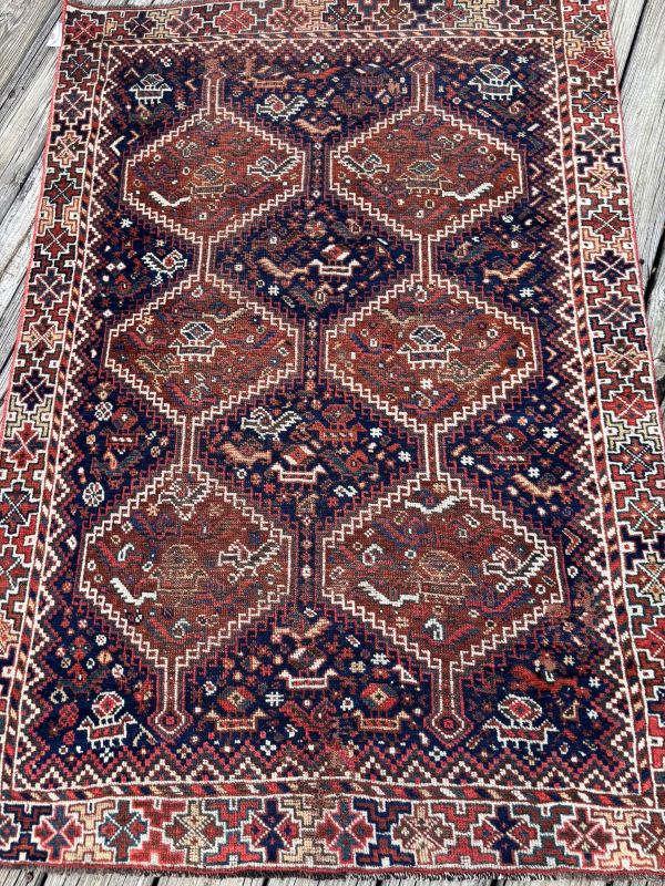 4x5  Brown Kaskai Rug 