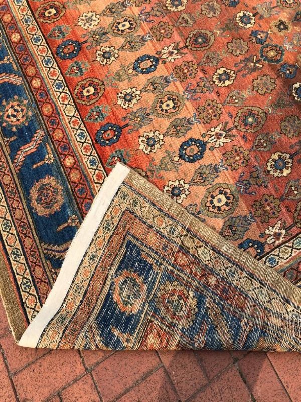 12x15 Antique Bahsais Rug 
