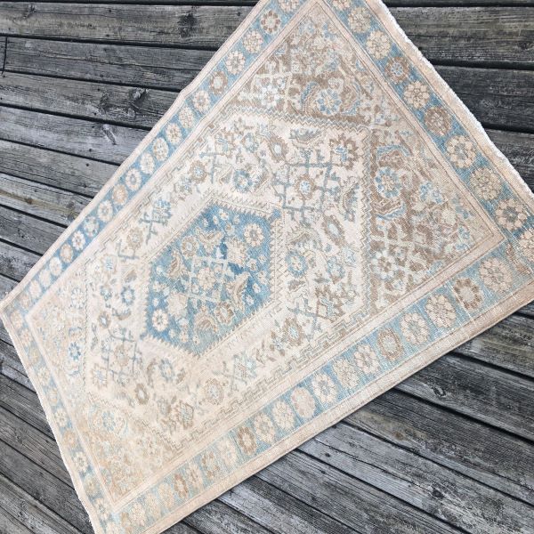 4x7 Blue Kaskai Rug