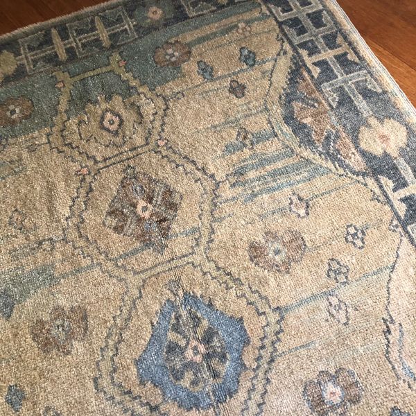 5x8 Beige Oushak Rug