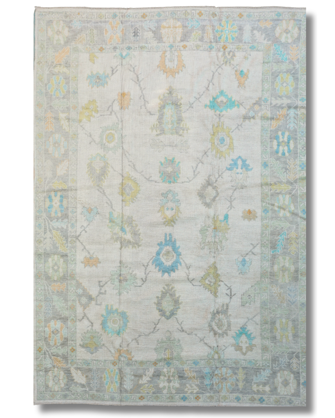 10x14 Ivory Oushak Rug