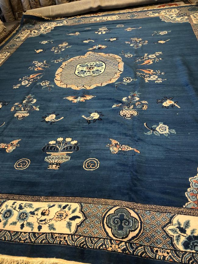 12x15 Antique Chinese Rug 