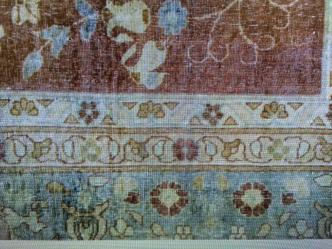 12x22 Antique Agra Rug 