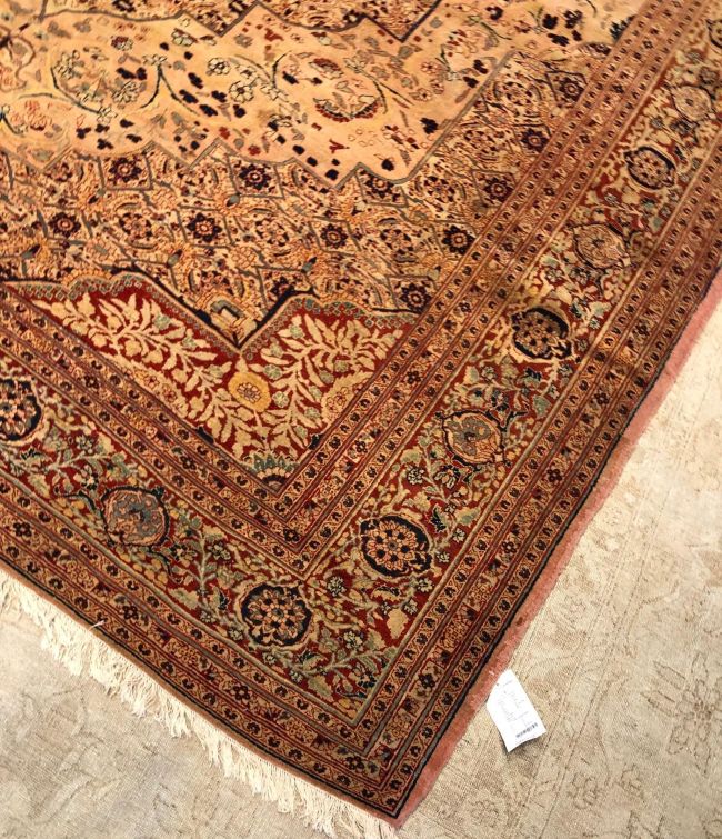 9x12 Rare Antique Tabriz