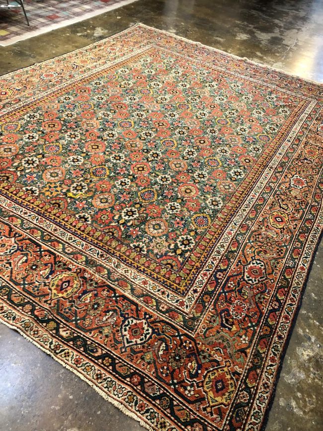 9x12 Antique Sultanabad Rug 