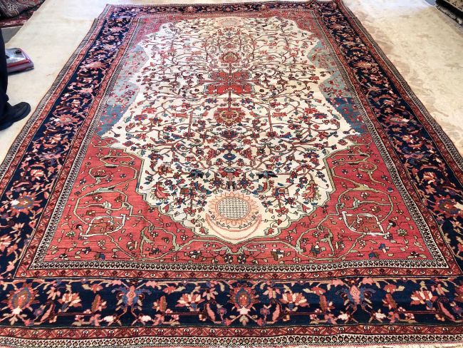 9x12 Antique Melayer Rug 