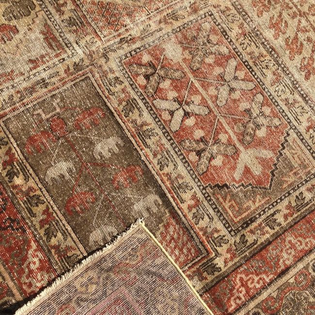 7x13 Antique Khotan Rug 