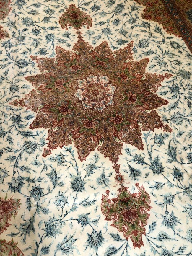 8x12 Handmade Persian Silk Rug