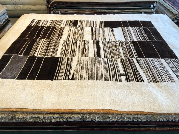 9x12 Hemp Handmade Rug 