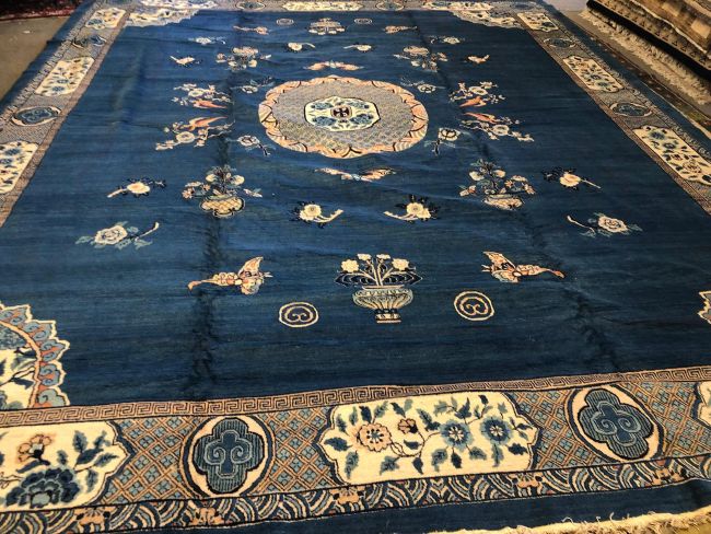 12x15 Antique Chinese Rug 