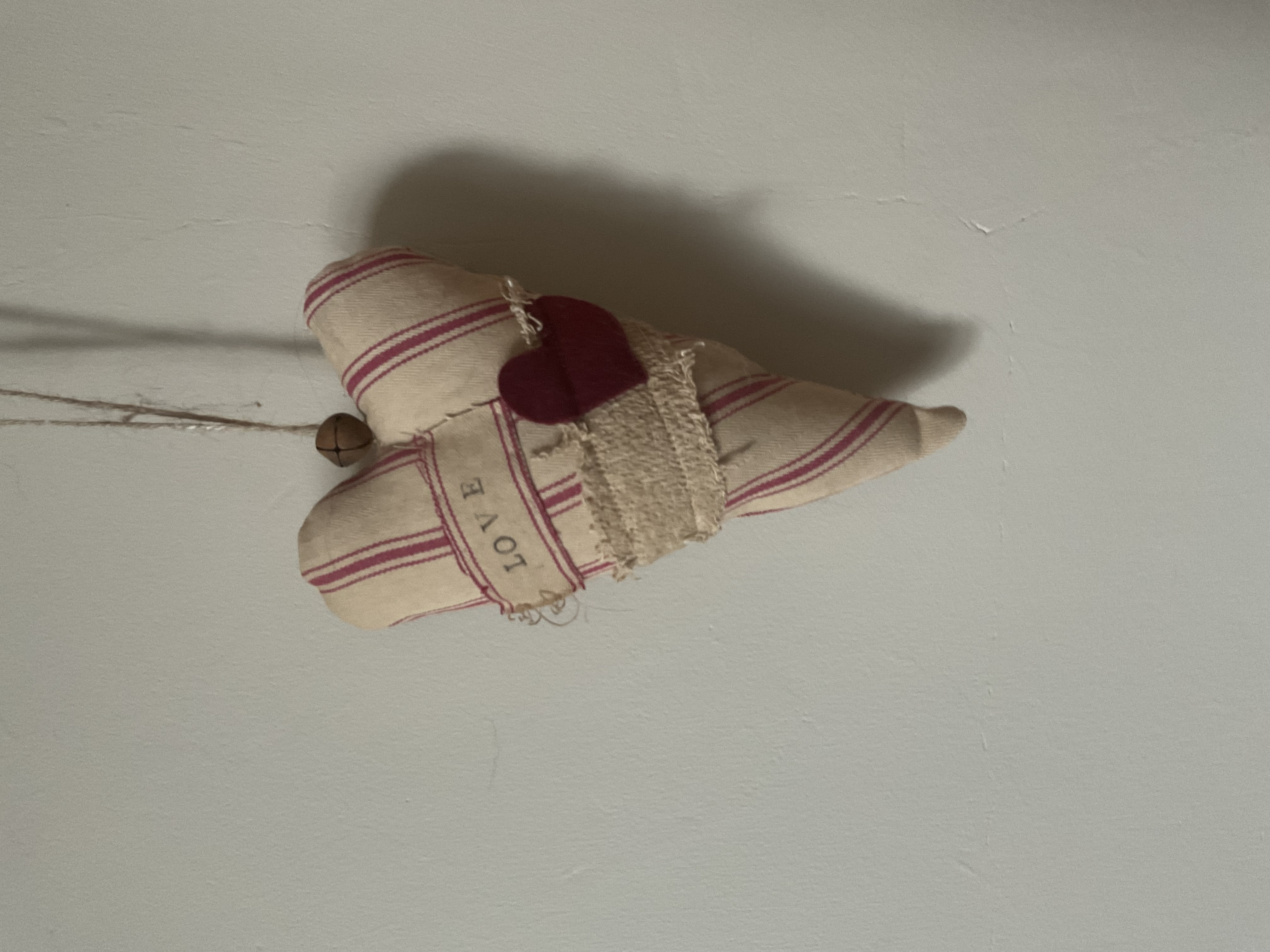 Handcrafted Fabric Heart