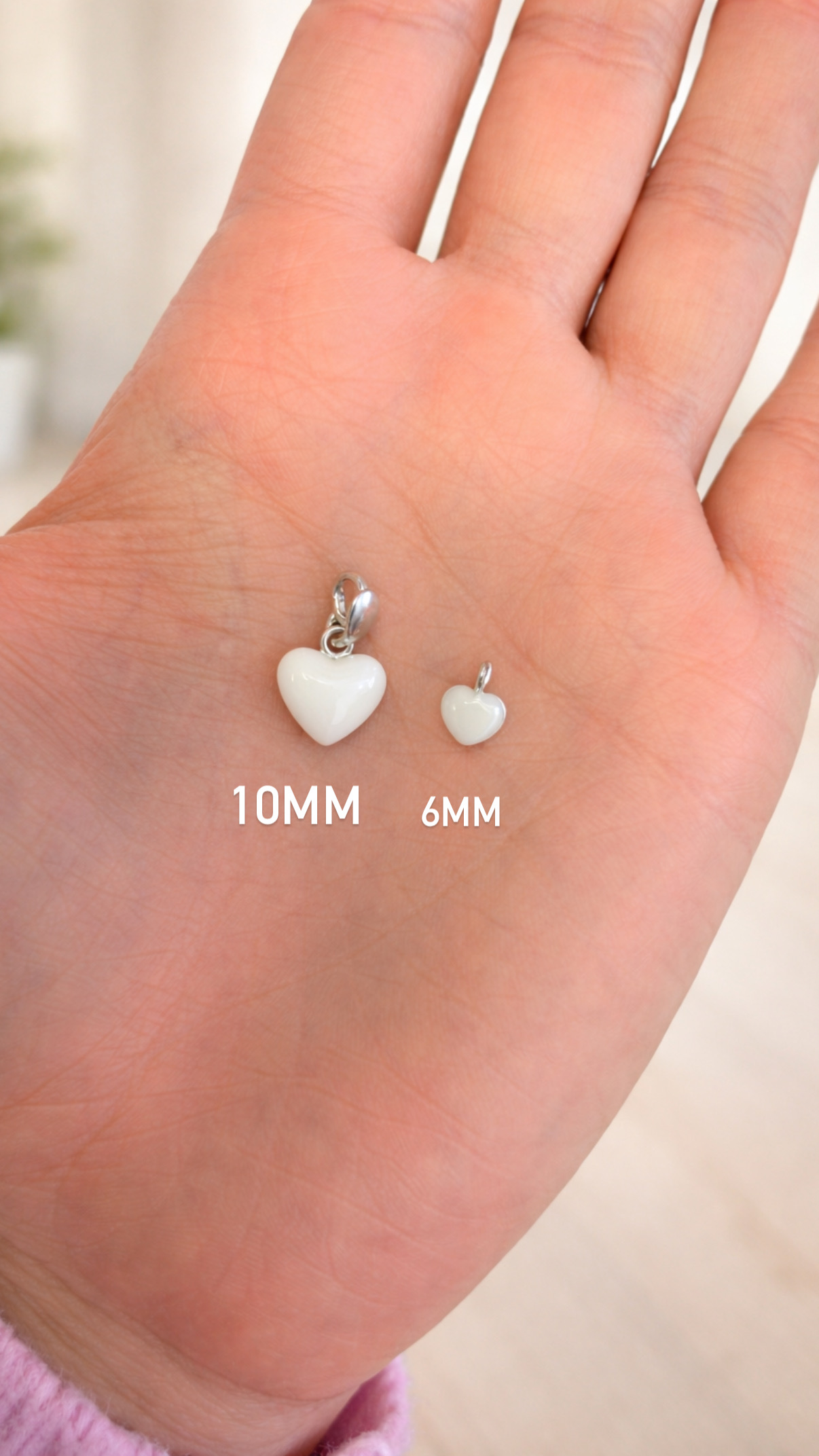 Pakabukas Širdelė 6mm