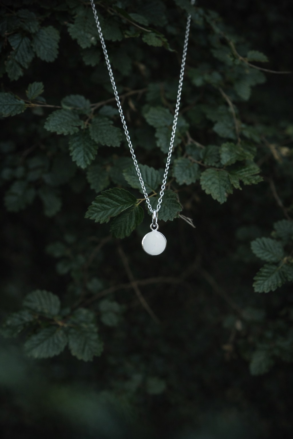 Sidabrinis pakabukas 8mm apvalus