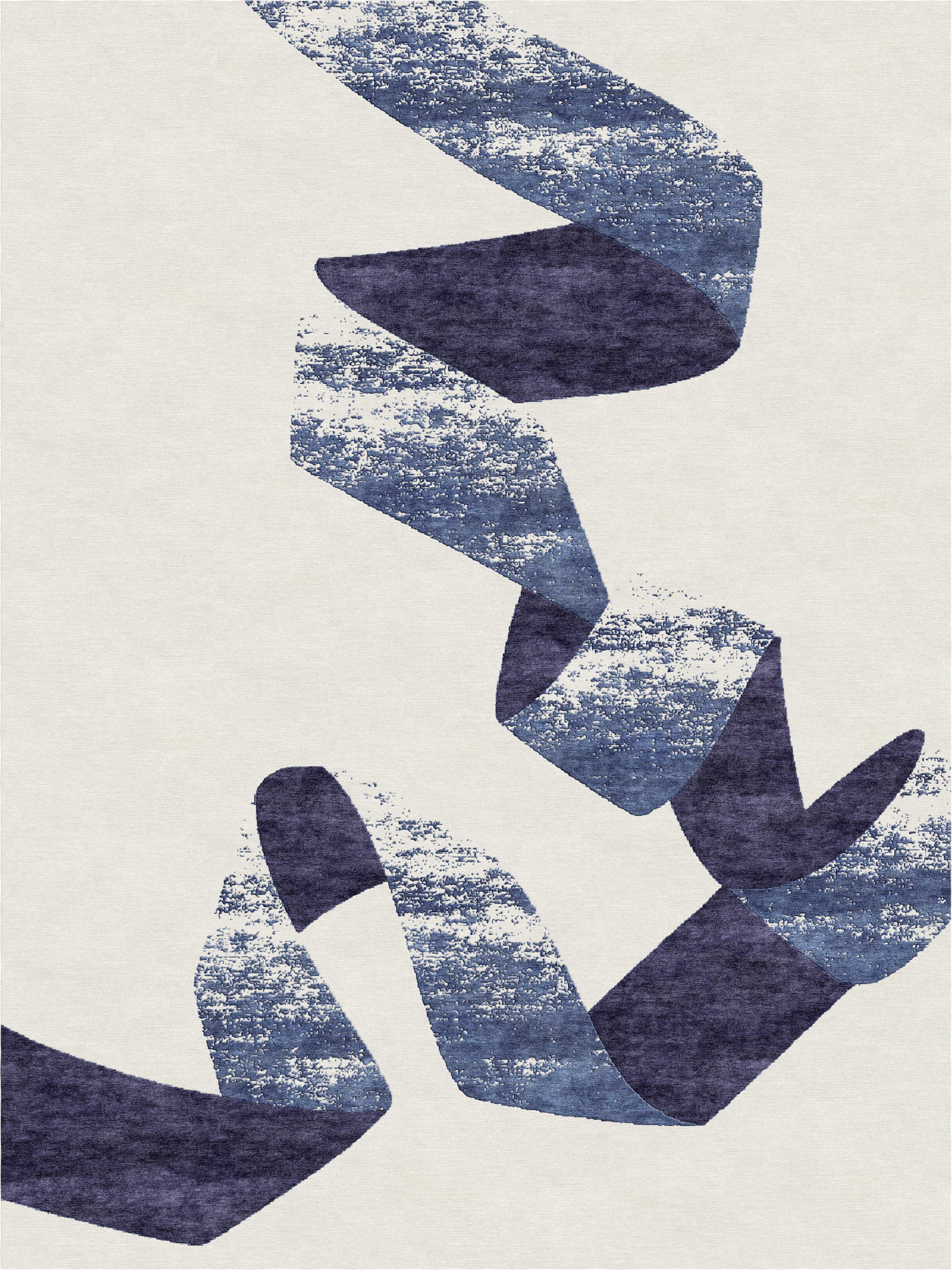 Midnight Ribbon - Tibetan Rug