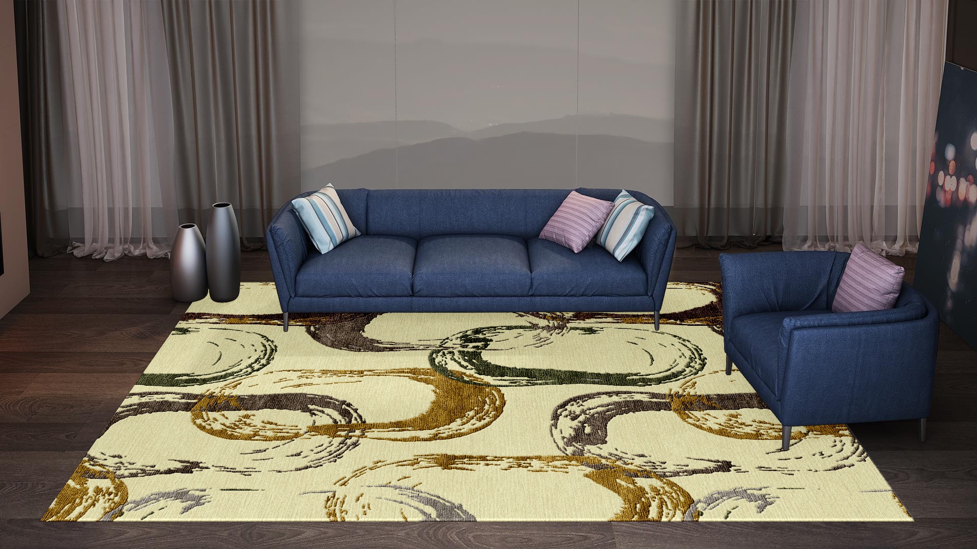 Infinity Links Rug