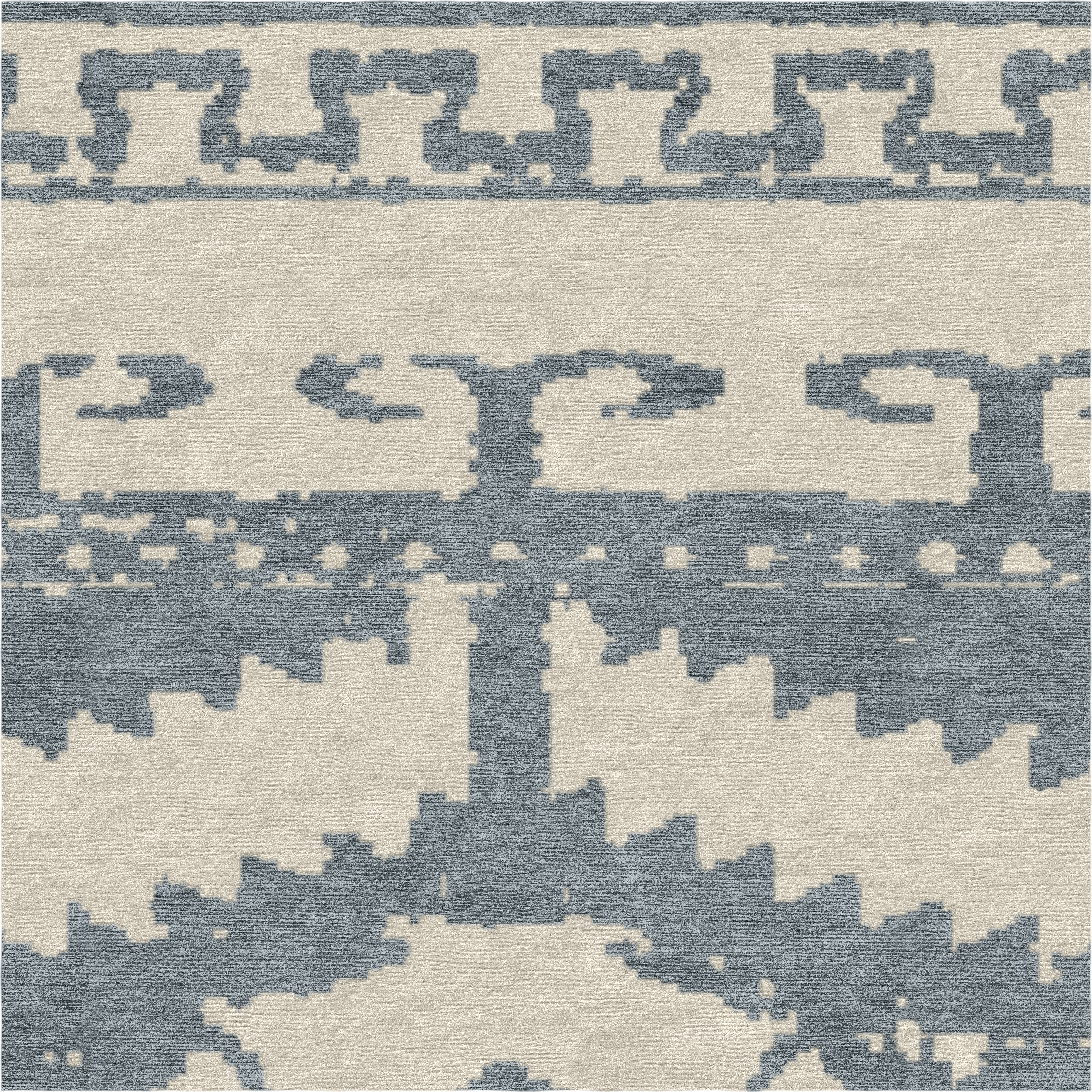 Kashira Medallion Rug Blue