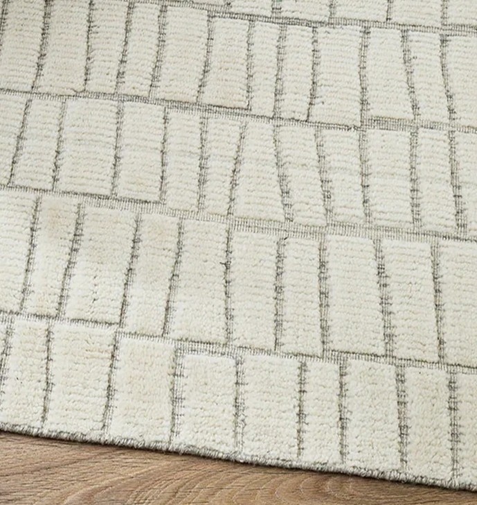 Modern Hand Knotted Area Rug